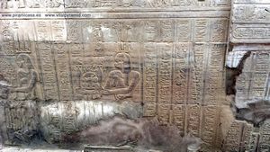 Jeroglifoss en Kom Ombo