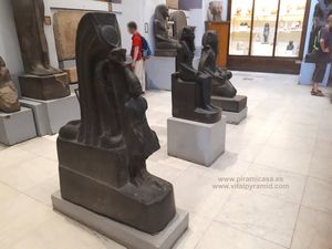 Esculturas basalto y granito Museo del El Cairo