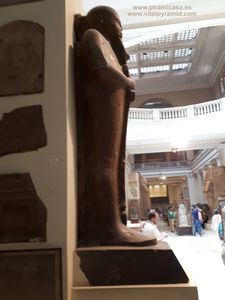 Estatua Dios Ptah granito Museo del El Cairo