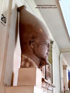 Cabeza estatua sacerdote Museo del El Cairo