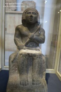 Estatua granito Museo del El Cairo