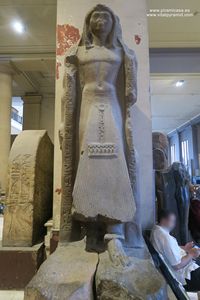 Estatua arquitecto Egipto Museo del El Cairo