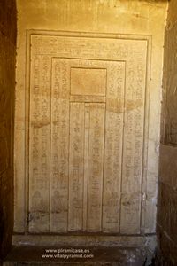 Escalera caracol Cripta Mereruka