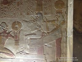 Osiris, Isis y Fara&oacute;n