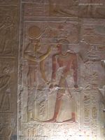 Isis, Ankh y Fara&oacute;n