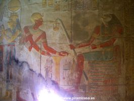 Fara&oacute;n y Horus