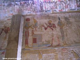 Templo de Abydos Isis y Osiris