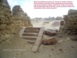 Escaleras de las ruinas