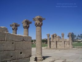 Columnas en Egipto