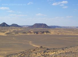 Paisaje Desierto Negro