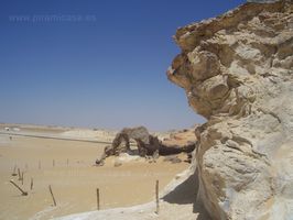 Acampada en el desierto