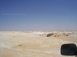 Caminos del desierto blanco