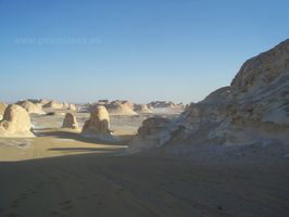 Paisaje Desierto Blanco