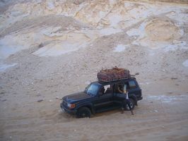 todoterreno desierto Egipto