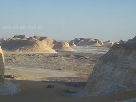 Desierto Blanco de Egipto fotos