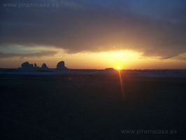 Puesta de sol espectacular