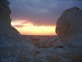 Esculturas de la naturaleza del desierto