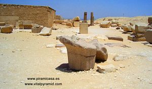 Capitel Granito Columna Egipcia