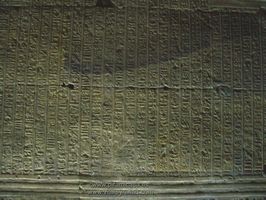 muro esccrito egipto