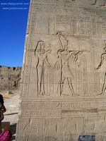 Muro Edfu Grabado