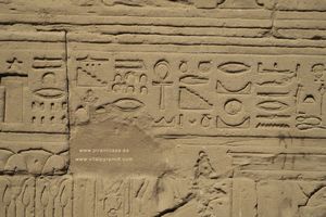 Muro Edfu Grabado