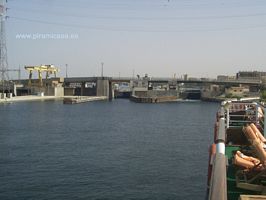 Esclusa de Esna, Egipto