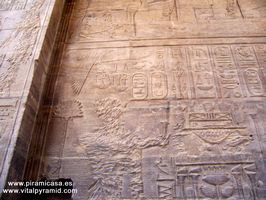 Jerogl&iacute;ficos Templo Filae