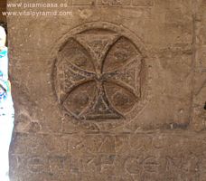 Cruz Templaria Filae Egipto