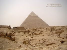 pir&aacute;mide De Jafra  en Guiza