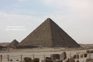 Pir&aacute;mides de Egipto Micerinos Menkaura