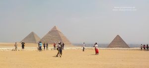 Pir&aacute;mides Keops, Kefren y Keops en Guiza, Egipto