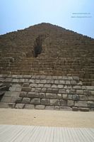 Megalitos de granito en Pir&aacute;mides de Egipto