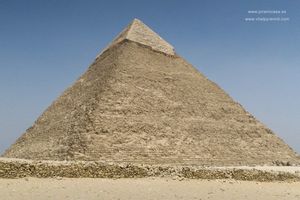 Ppir&aacute;mide de Kefren  en Guiza   Egipto