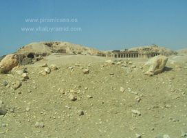 Asasif desde el Templo de Hatshepsut