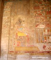 Anubis en Hatshepsut