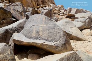 Isla Sohel rocas jerogl&iacute;ficos