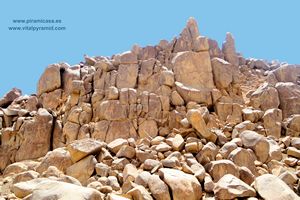 Isla Sohel rocas del promontorio