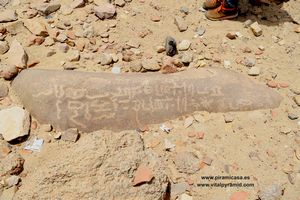 Isla Sohel rocas con jerogl&iacute;ficos