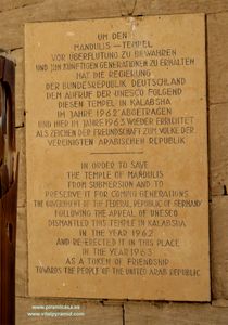 Inscripci&oacute;n Isla Nueva Kalabsha