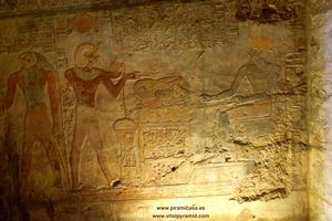 Beit el-Wali  Escena de Alimentos