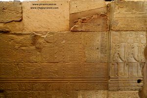 Calendario jerogl&iacute;ficos en Kom Ombo
