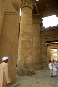 Columnas en Kom Ombo