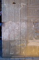 jeroglificos naturaleza en Kom Ombo