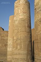 columnas grabados en Kom Ombo