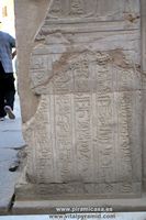 Jerogl&iacute;ficos iniciado en Kom Ombo