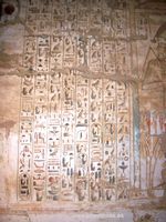 Muro con Jerogl&iacute;ficos