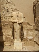 Estatua de Ptah Alabastro Medinet Abu