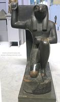 Horus estatua en Museo de El Cairo fotos im&aacute;genes