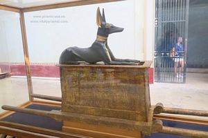 Anubis  Museo de El Cairo fotos im&aacute;genes