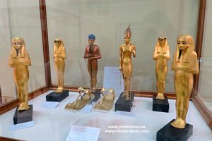 Estatuillas de Egipto Museo de El Cairo fotos im&aacute;genes